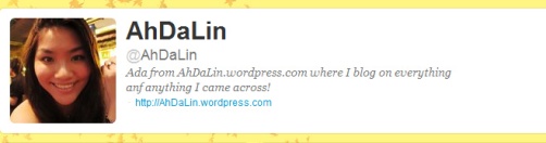 @AhDaLin twitter profile