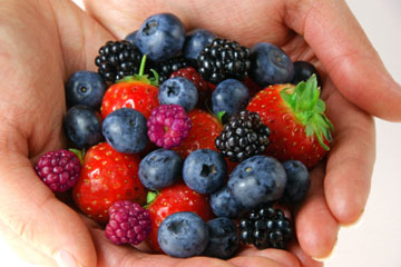 Berries - Help keep youthful skin